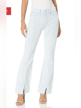 Hudson Barbara Skyride Light Blue Corduroy Jeans